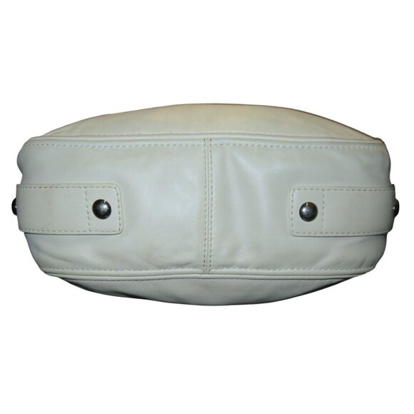 Coach 2010 Zoe Leather Hobo Handbag in Cream White - Picture 5 of 11